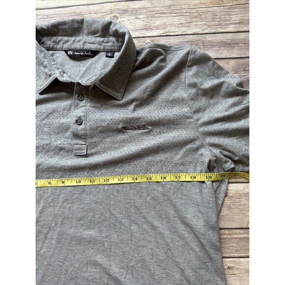 Travis Mathew Golf Polo Shirt Mens Size Large Gray Callaway Masters - Picture 5 of 9